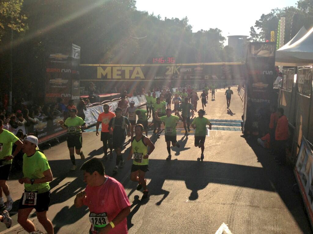 medio maraton espn 21K 2013