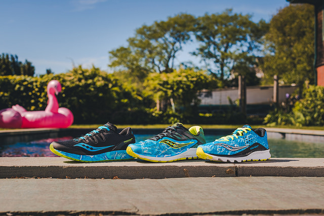 saucony coleccion endless summer kinvara freedom iso ride tenis correr