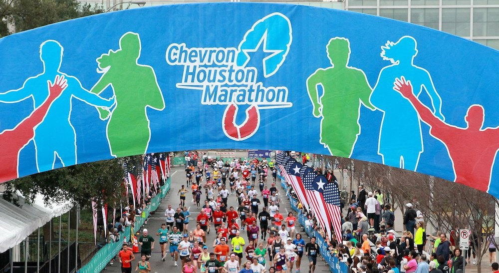 maraton de houston chevron 2018