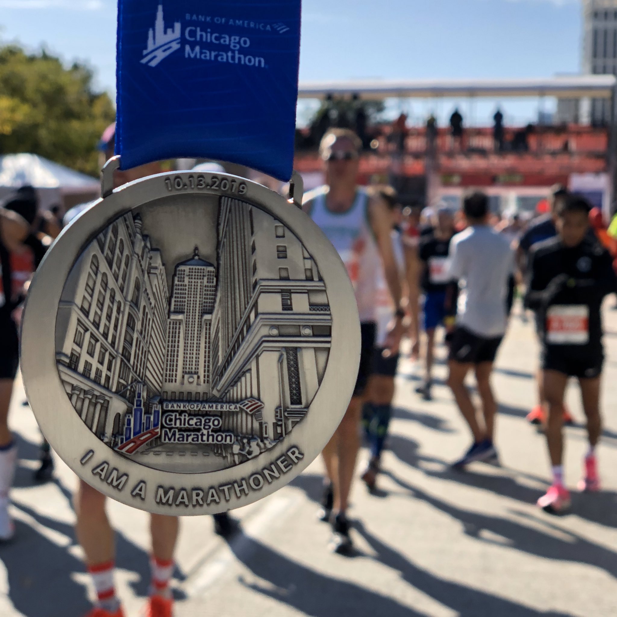 medalla maraton chicago 2019