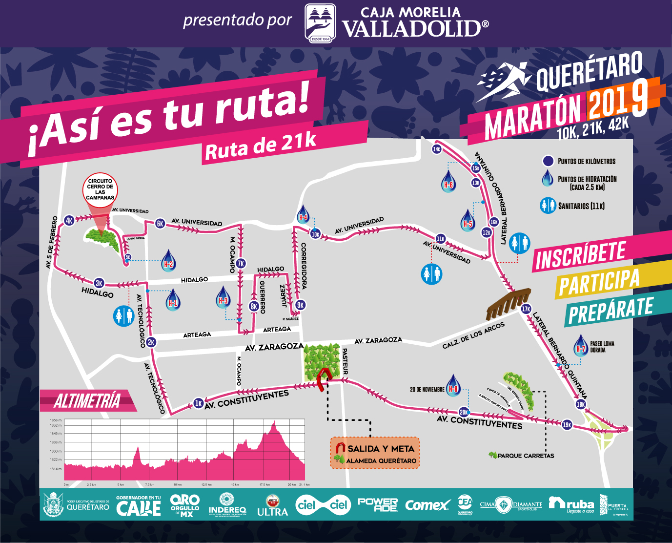 Este domingo el Maratón de Querétaro RunMX