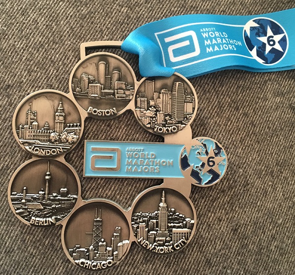 medalla six star world marathon majors