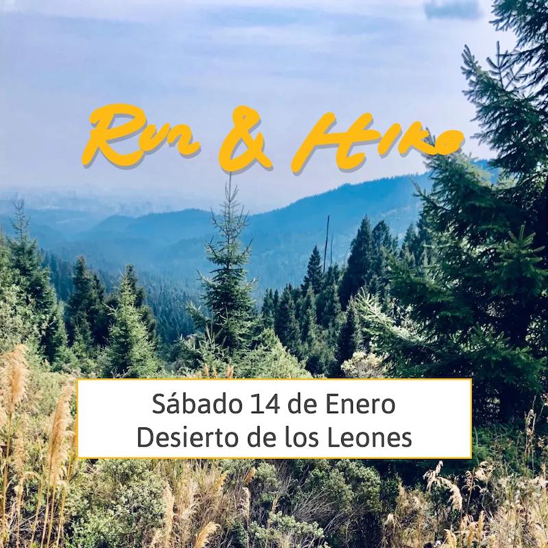 Run & Hike Desierto de los Leones – El Caballete - RunMX